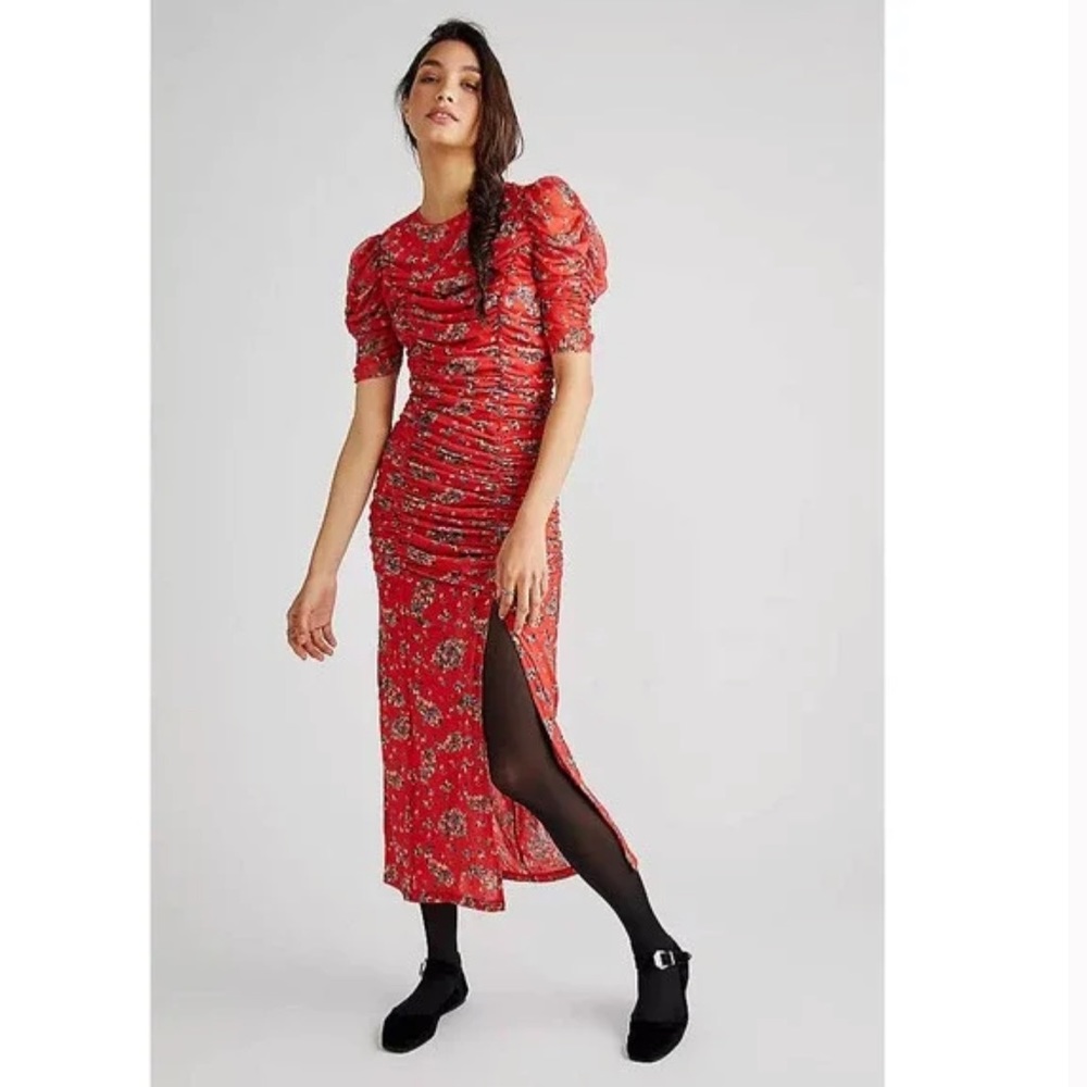 NWT Free People Briella Midi Dress